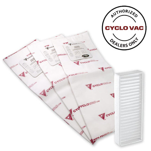 83C CycloVac bags + Filter