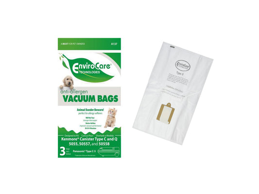 Kenmore Canister HEPA Bags (3-Pack)